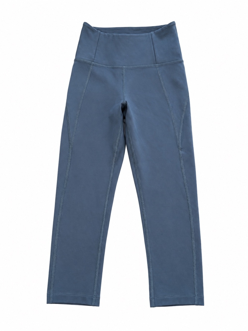 Girlfriend Collective Blue Cropped Active Leggings XS